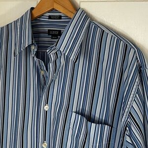 J.Crew Factory Store Men’s Size L(16-16 1/2) Long Sleeve Button Down Shirt